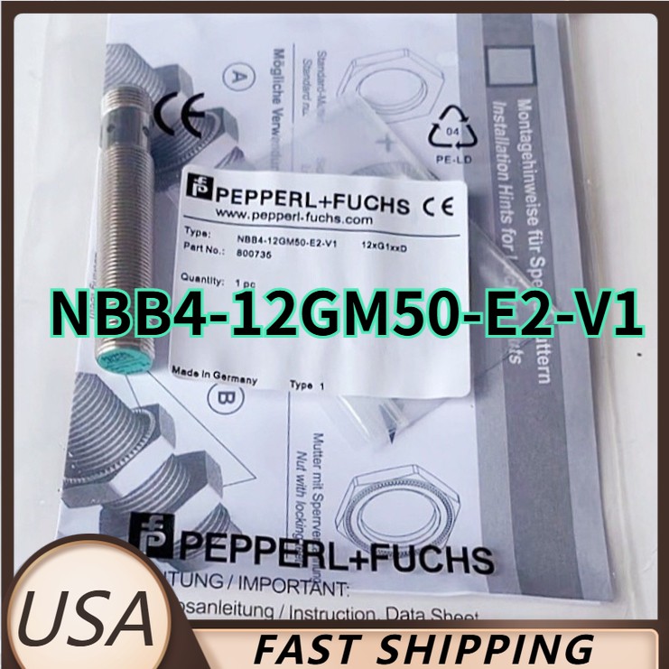 NBB4-12GM50-E2-V1 1PCS NEW Pepperl+Fuchs Proximity Switch Fast Shipping