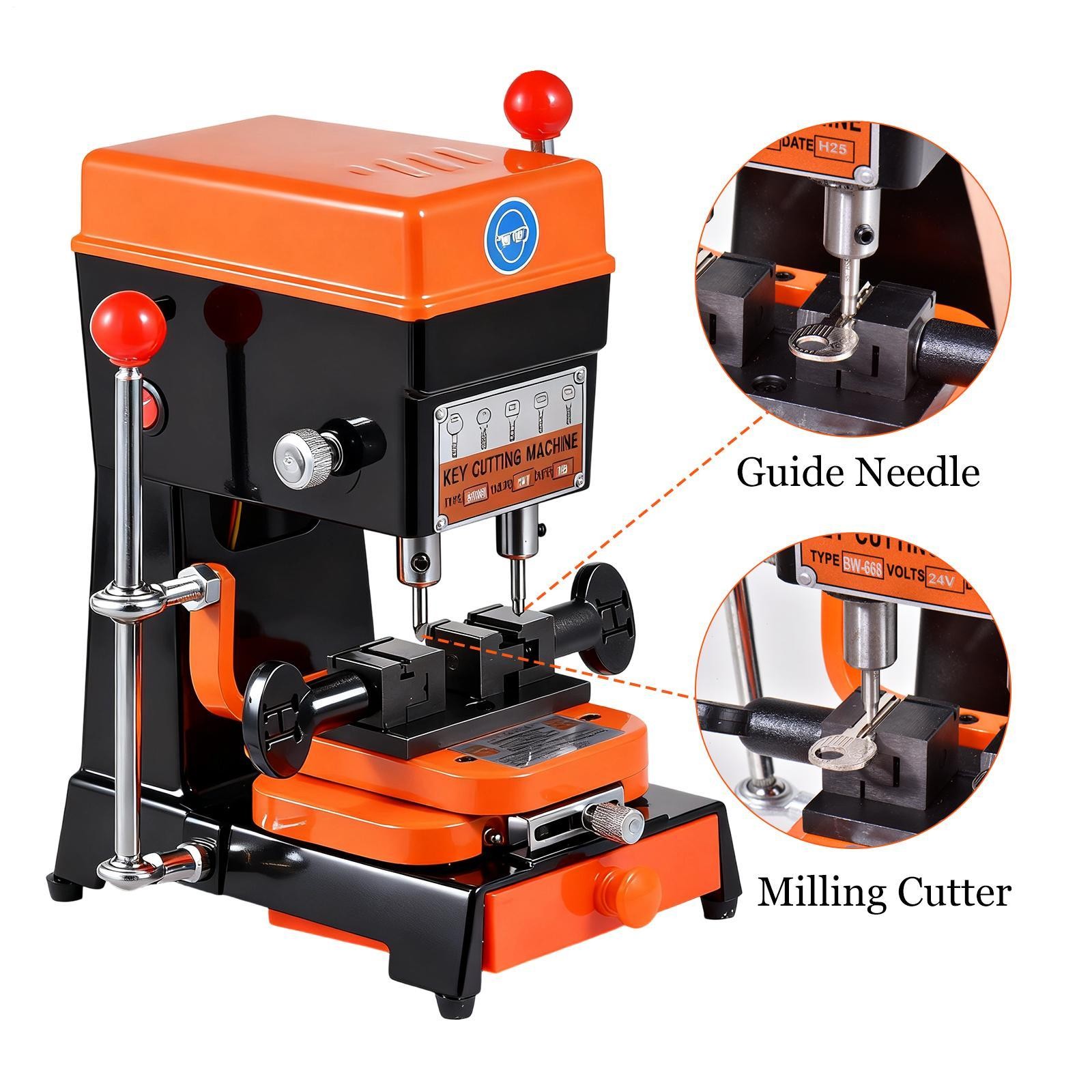 Multifunctional Cutting Machine, Keys Duplicator Copy Machine for Hardware Store
