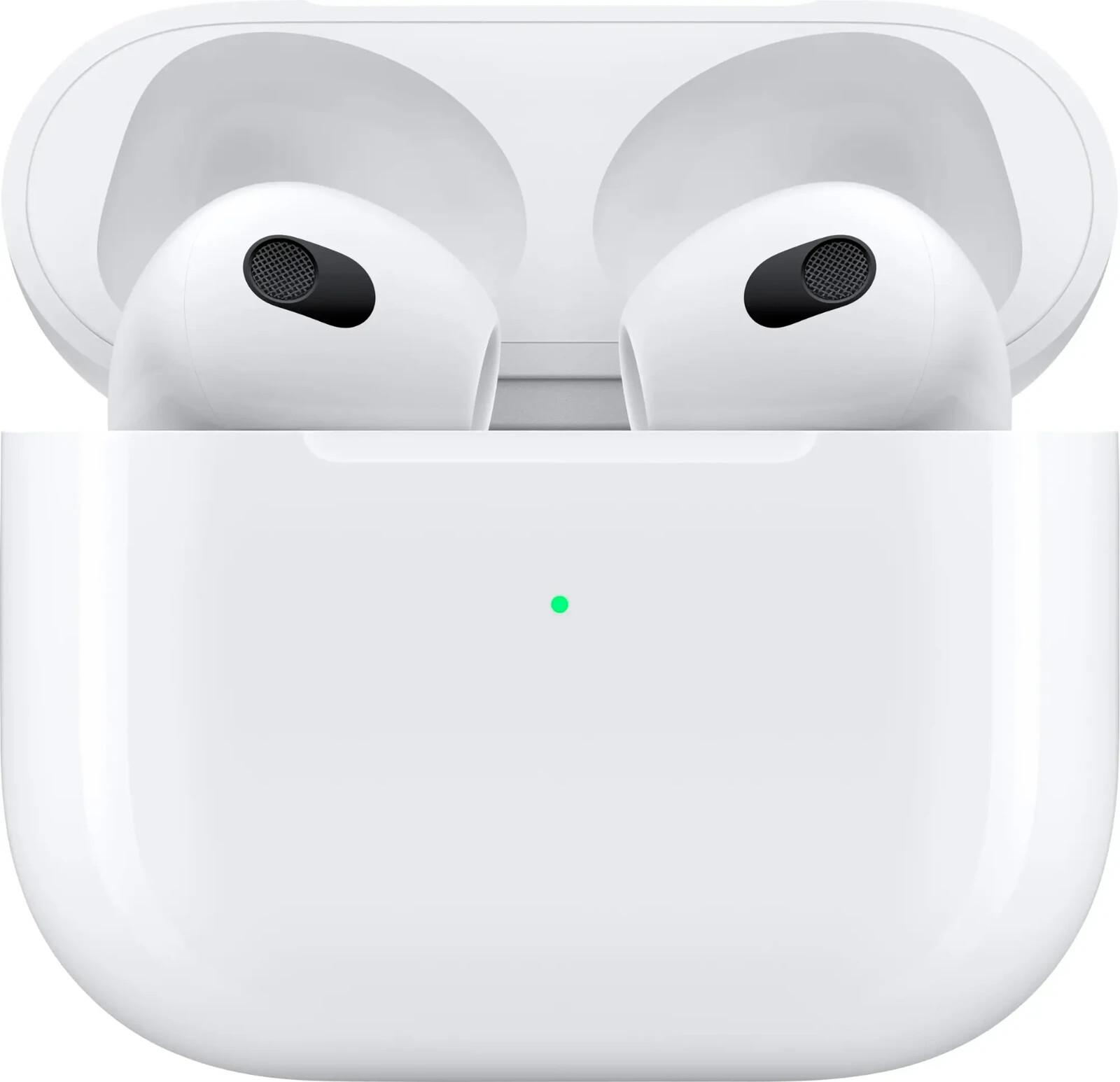 Apple AirPods (3rd generation) with Lightning Charging Case - White _ Open Box