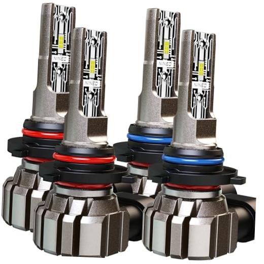 900-5+900-6 Fog Bulbs, 6500K Cool White Plug-N-Play Wo/Fan Fog Light Pack of 4