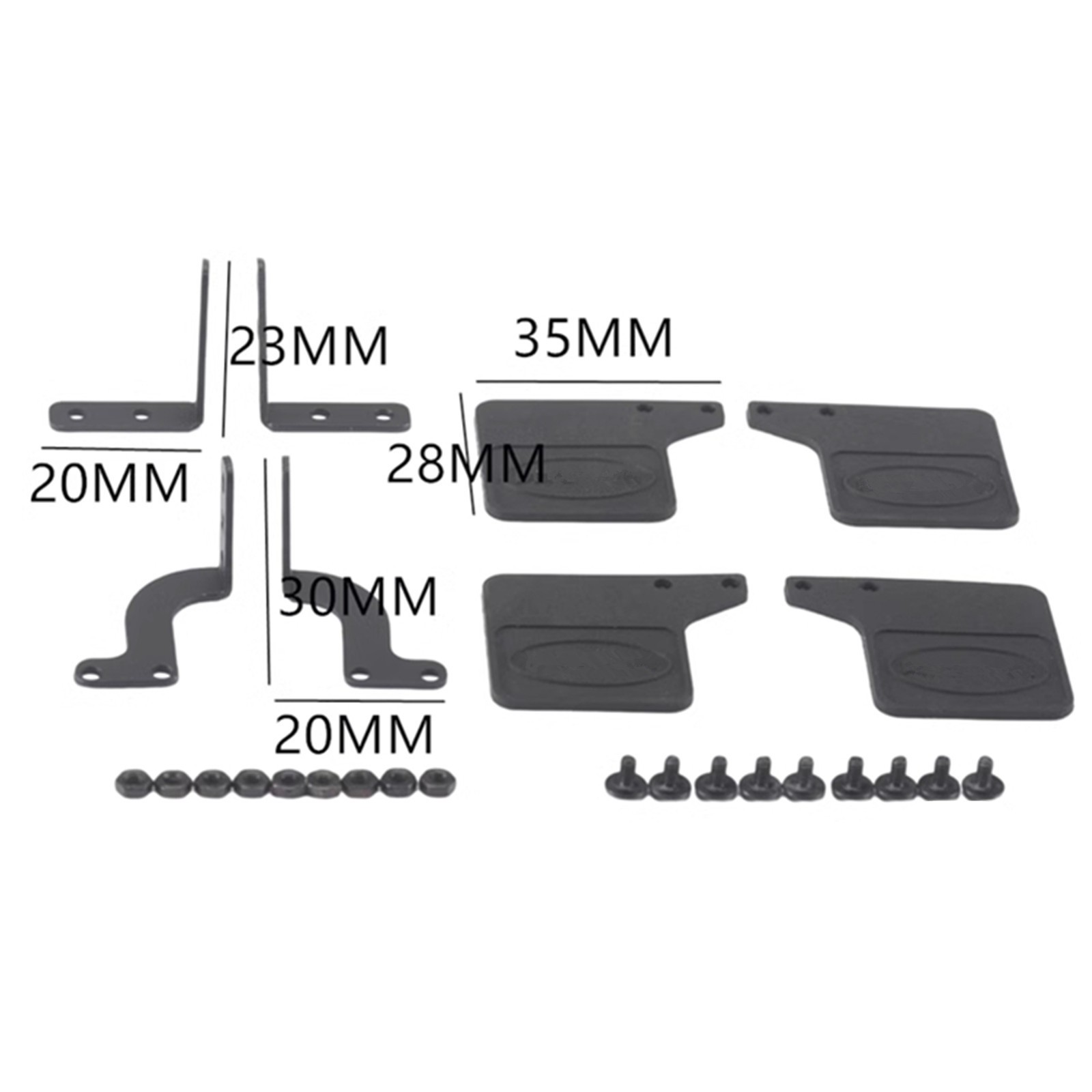 1 Set Mudguard For TRAXXAS 1/18 TRX4M Land Rover Defender RC Crawler Accessories