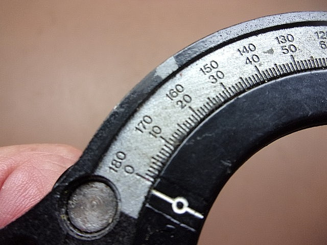Unbranded Protractor Head 4 Combination Square Missing Lock-Down Pin Parts Only!