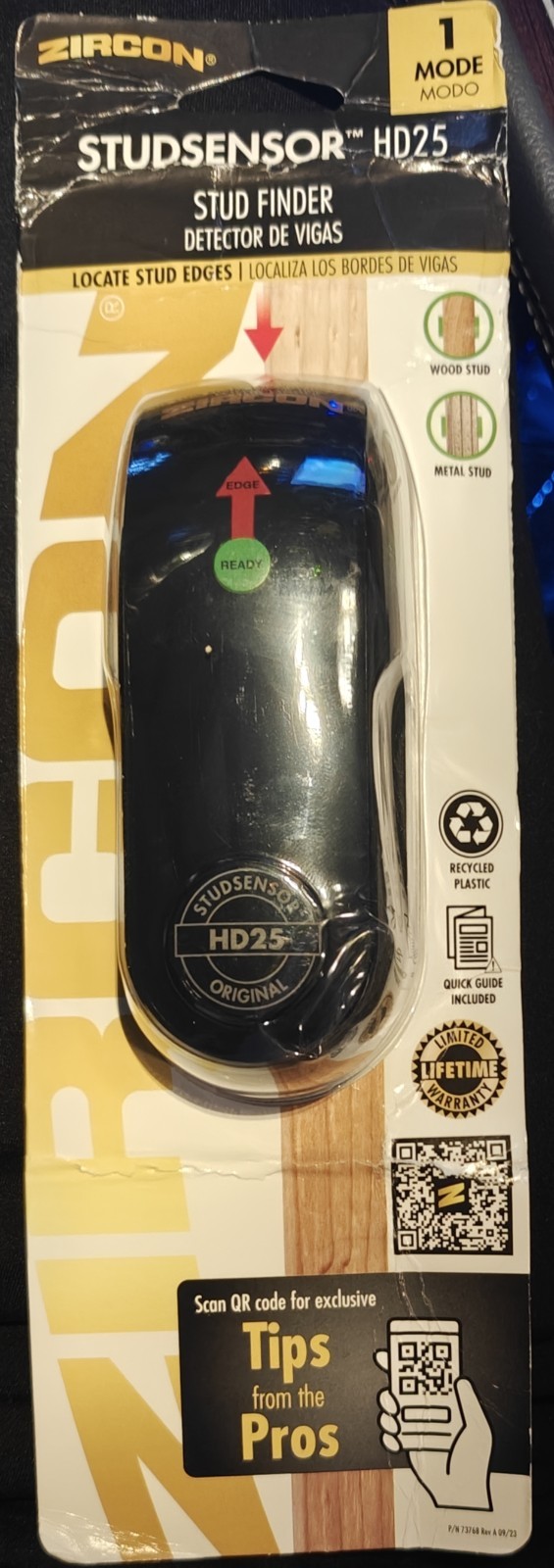 zircon studsensor hd55 stud finder