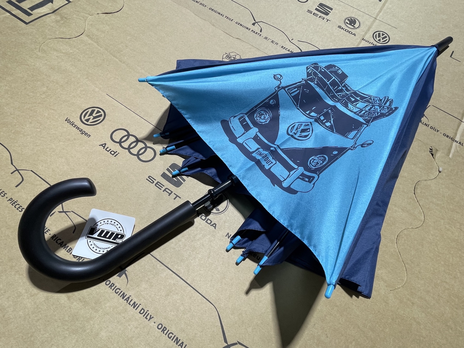 Volkswagen Heritage Umbrella OEM Gift VW Golf Polo Lupo Passat Scirocco Camper