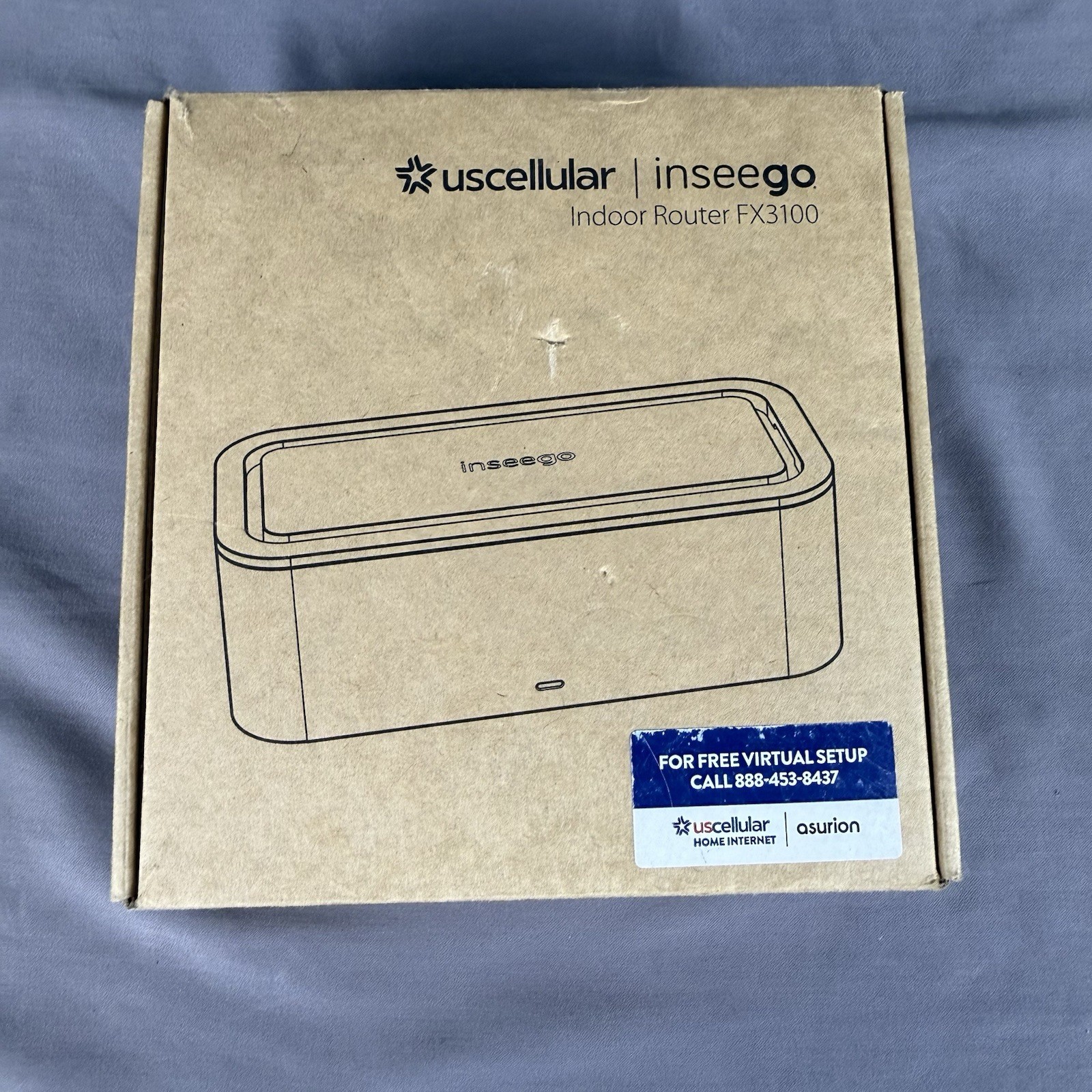 Inseego Wavemaker FX3100 5G Cellular and Wi-Fi 6 Router White