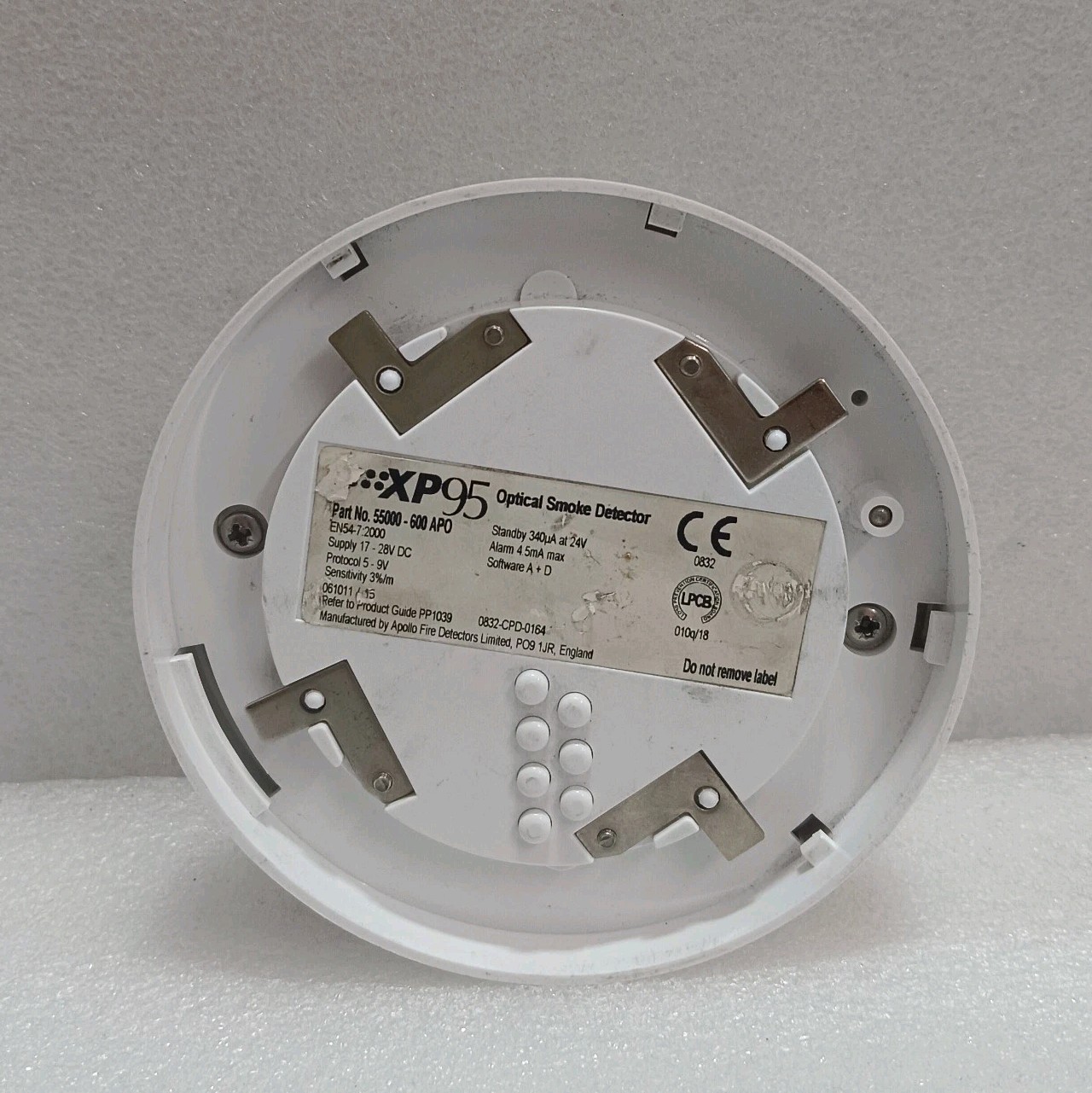 Apollo XP95 Optical smoke detector 55000-600 APO