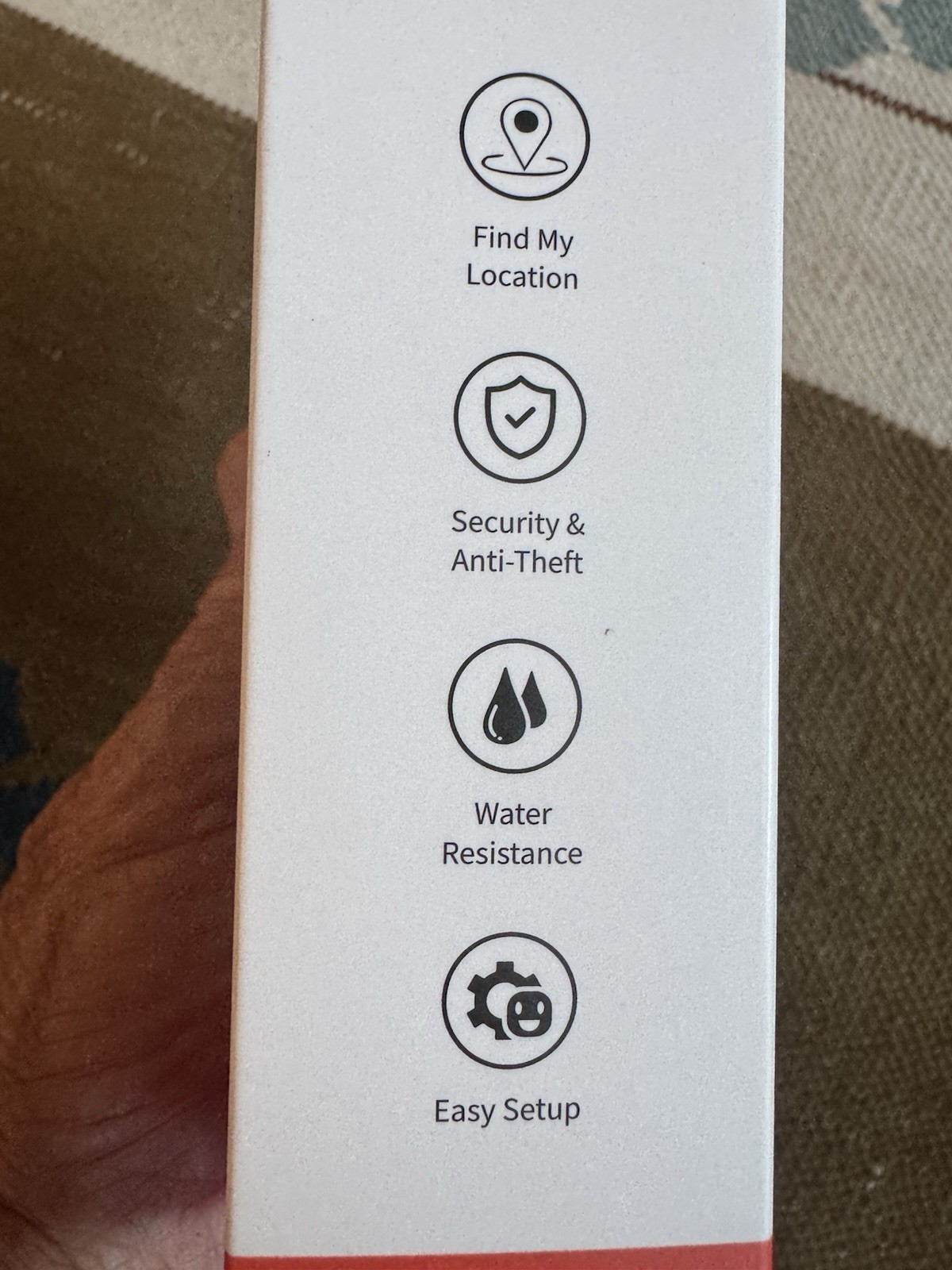 URTOPIA Bicycle Tracker Kit Anti-Theft Apple Find My Bluetooth ST-2307