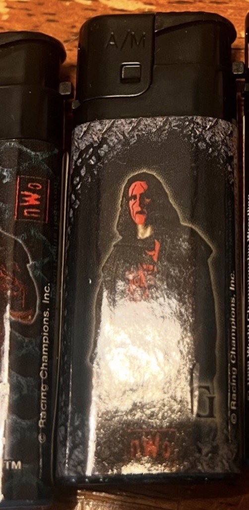 1999 Vintage WCW nWo Wolfpack Sting Lighter New NO LIGHTER FLUID