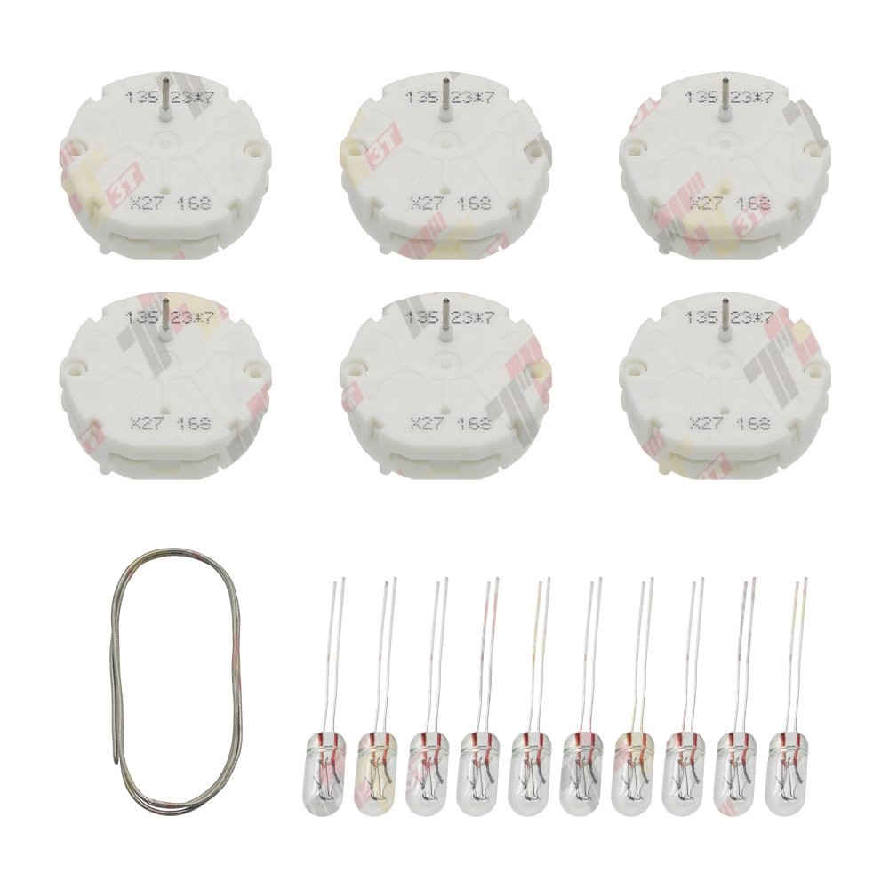 6 GM GMC Stepper Motor X27 168 Speedometer instrument Repair Kit + 10 Bulbs