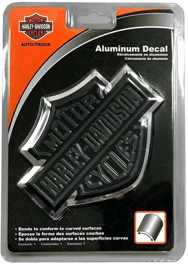 HARLEY DAVIDSON Chroma Graphics 41713 Aluminum Bendable Decal 4-3/8" x 3-1/2"