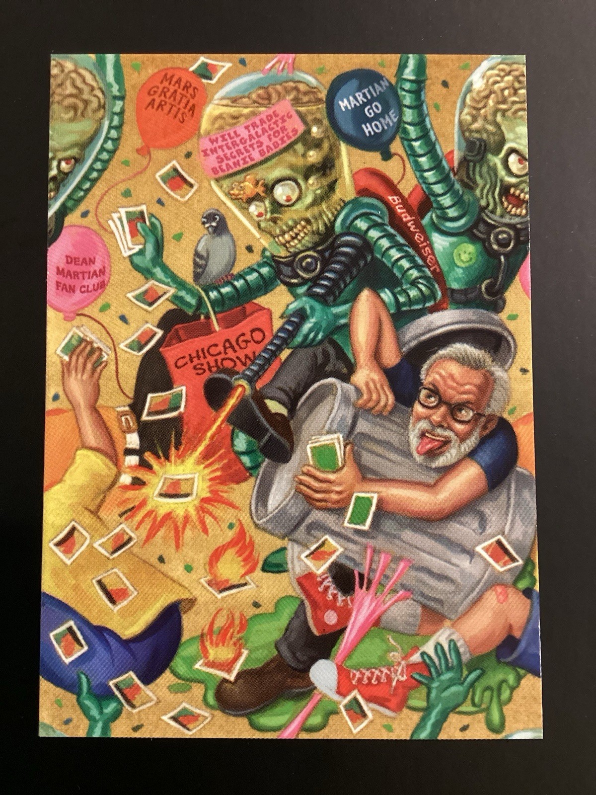 2002 Midwest Non-Sports Card Show PROMO 1 of 2 - “WINDY CITY WARFARE”