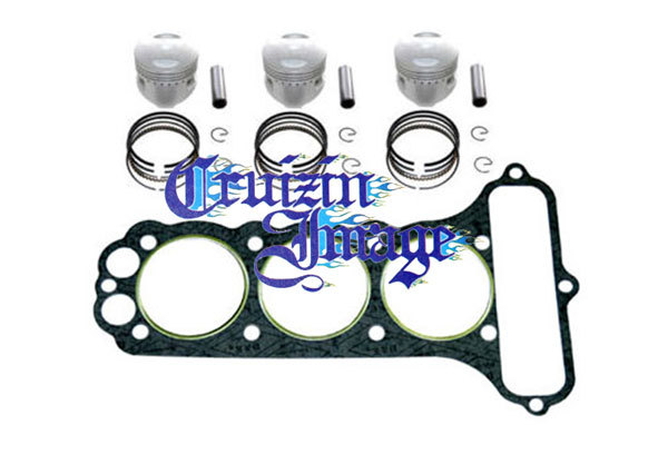 80-81 YAMAHA XS850 896cc BIGBORE PISTONS KIT 74.5mm PISTON 10-XS850BB