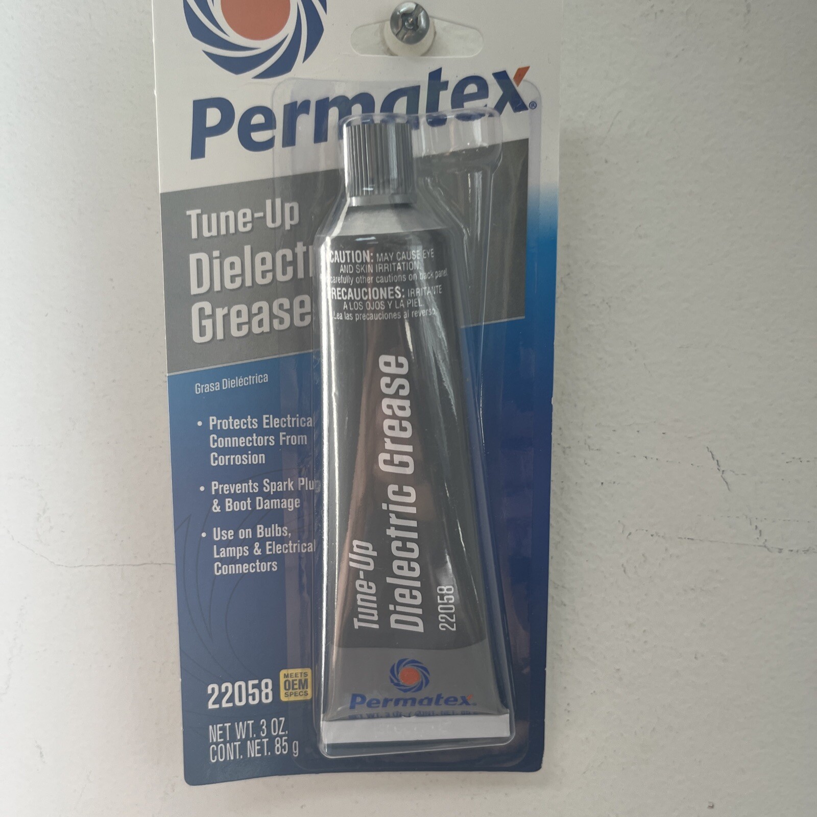 Permatex 22058 Dielectric Tune-Up Grease tube WATER CORROSION RESISTANT