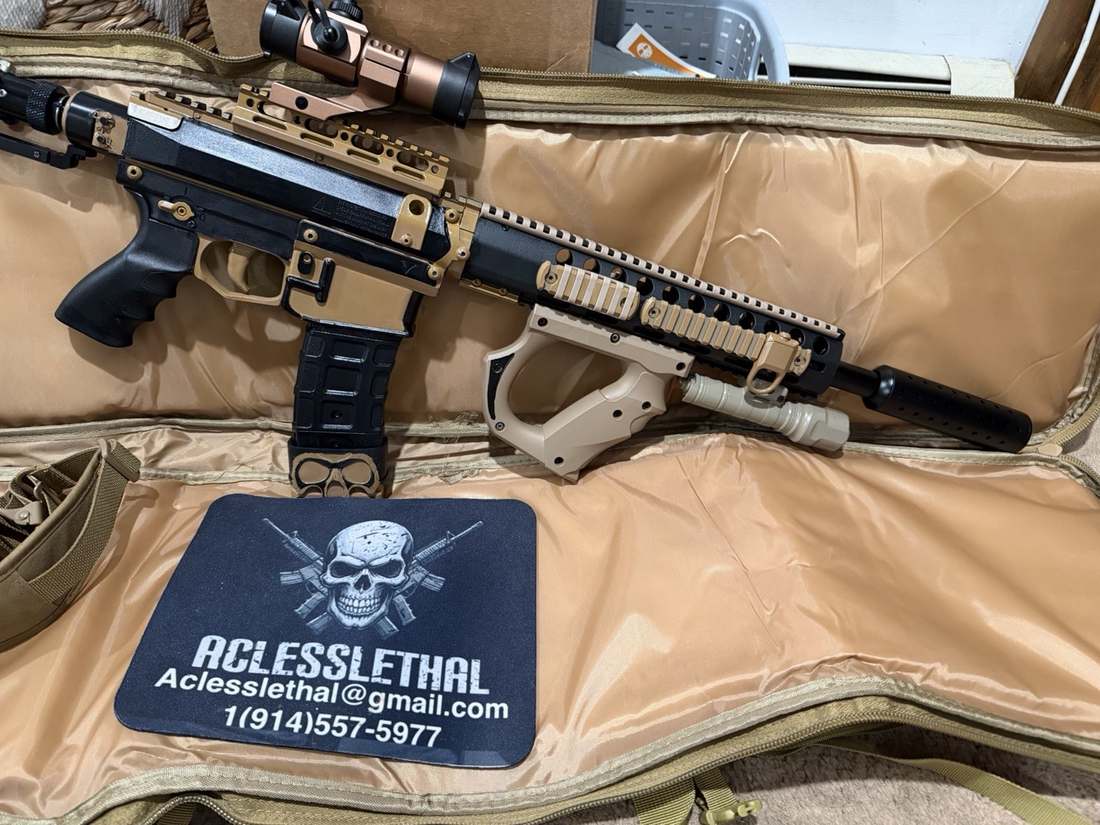 Milsig G63 Paintball Marker LL Version Custom Build