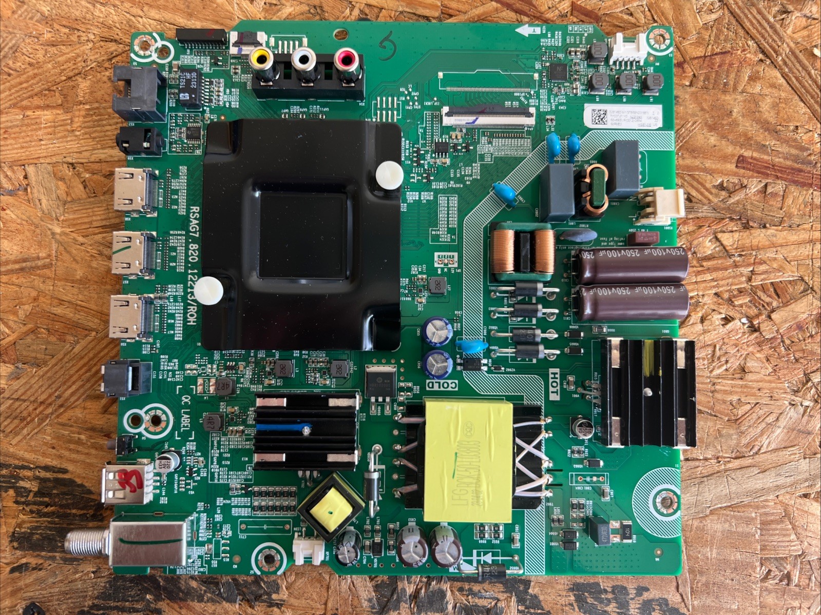 Hisense 58" 58R6E3 Main Board Power Supply 328145A,B,C,D. 328145/6