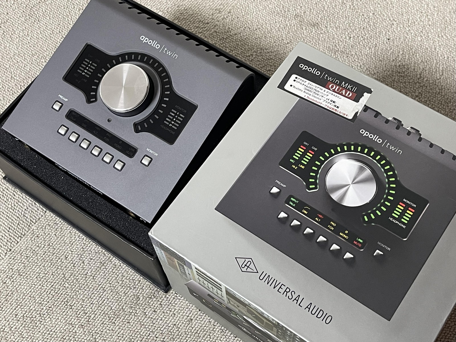 Universal Audio Apollo Twin MKII Quad Core Thunderbolt Audio Interface UAD-2