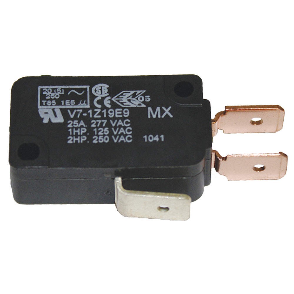 HONEYWELL V7-1Z19E9 MiniSnapActionSwitch,Plunger,1NO/1NC 24A273