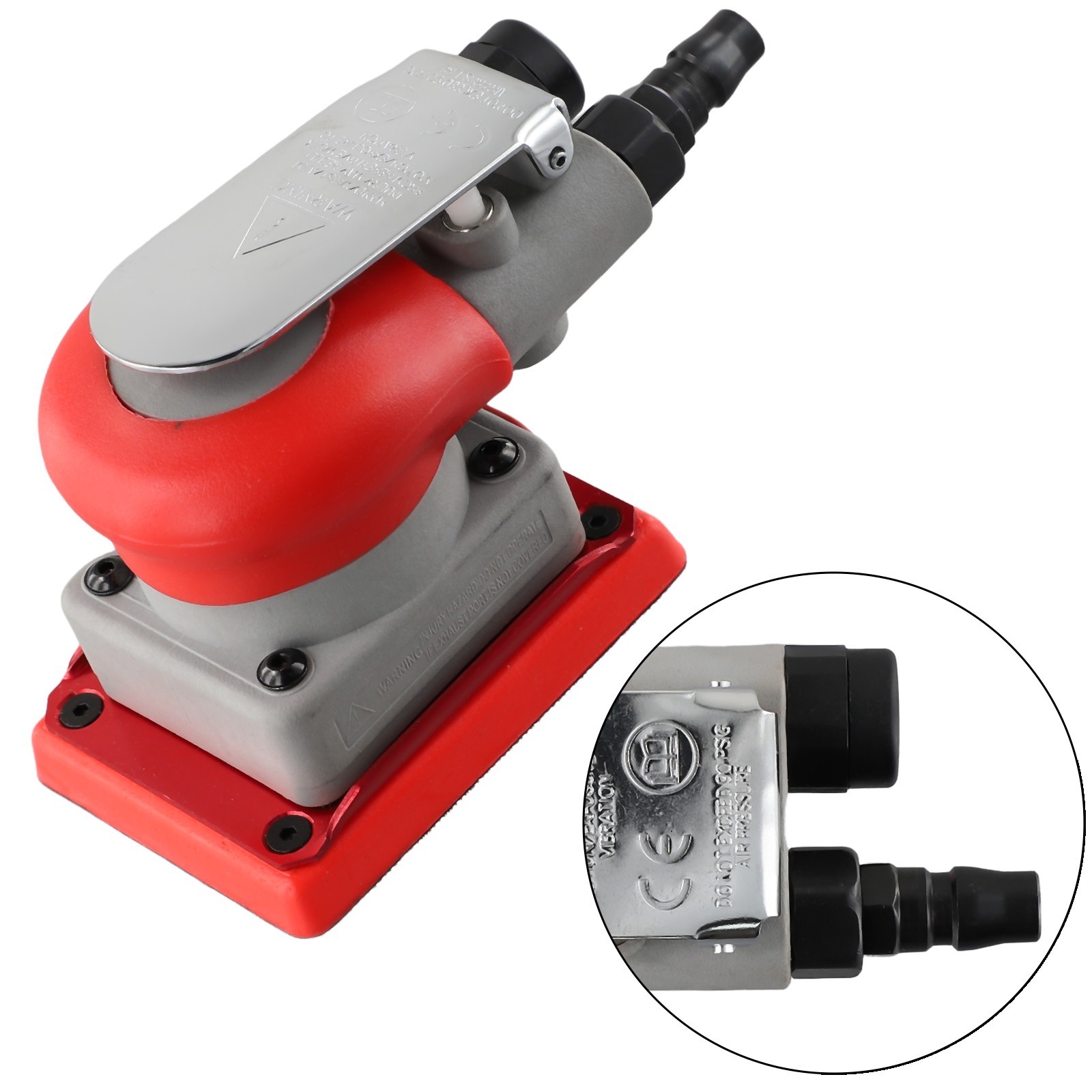 Compact Square Sander with 2 5mm Deflection Diameter for Precise Results