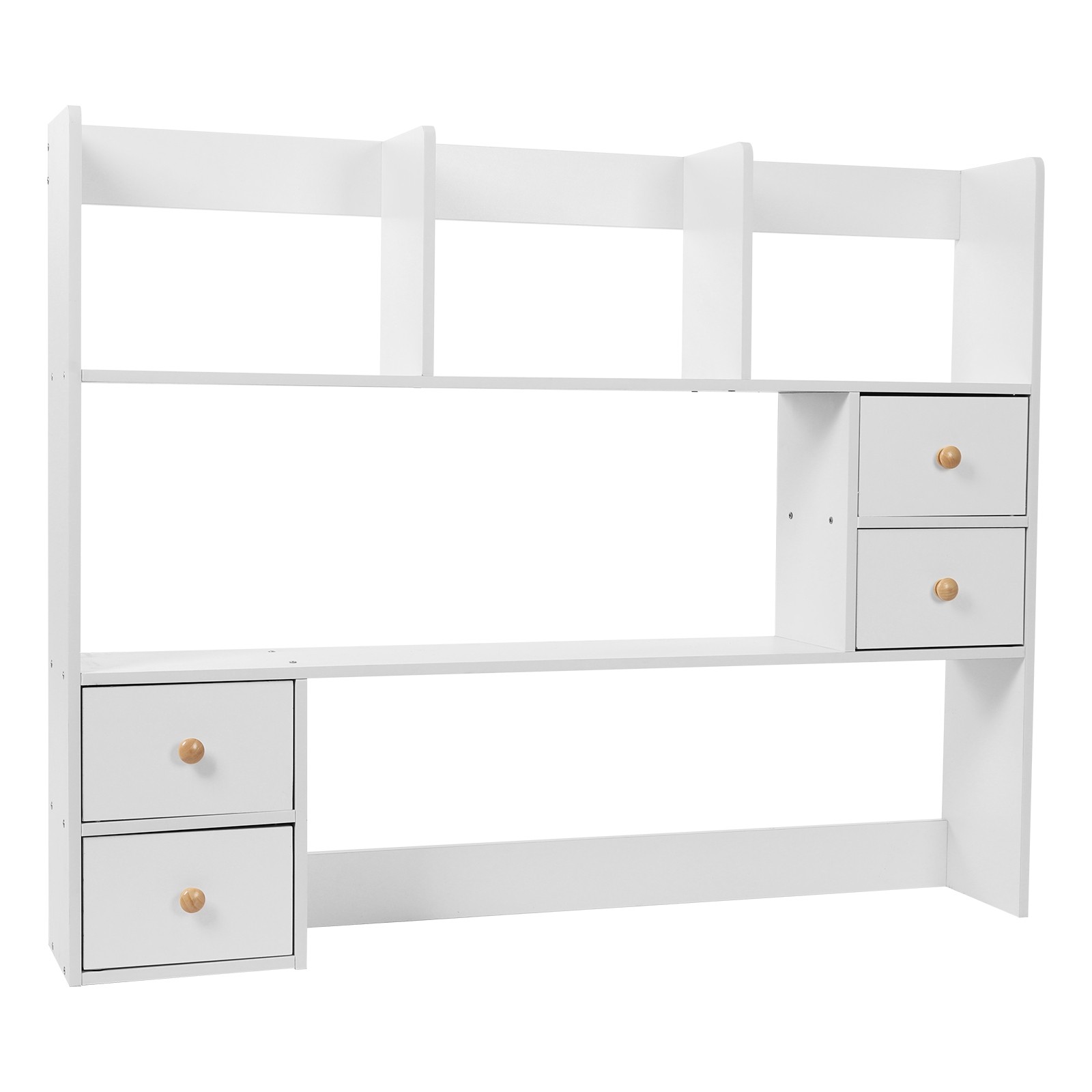 Desktop Organizer Office Storage Rack Self Desktop Rack Table Top Bookcase