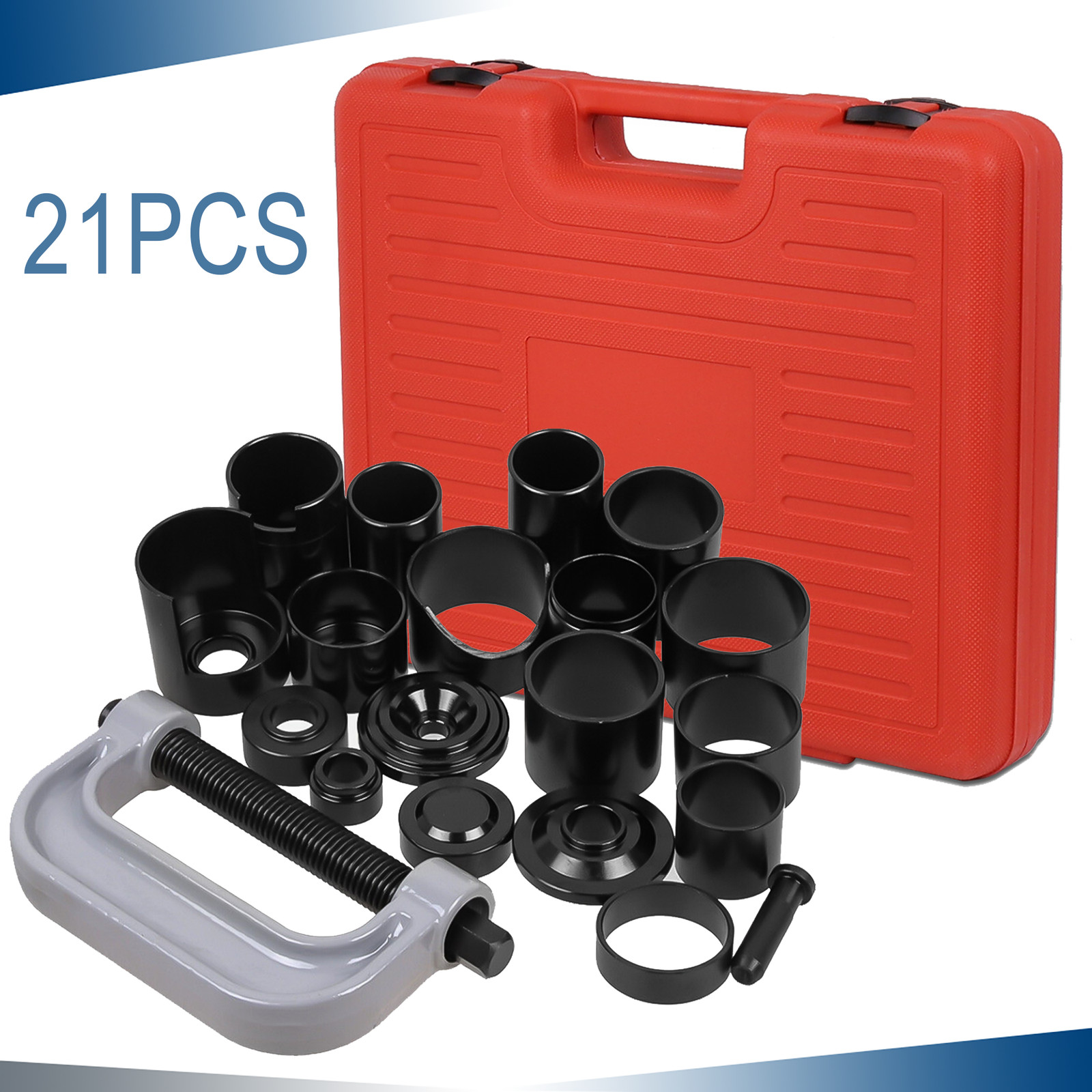 21PC BALL JOINT MASTER SET SERVICE KIT REMOVER INSTALLER 2 4 WD AUTO REMOVAL