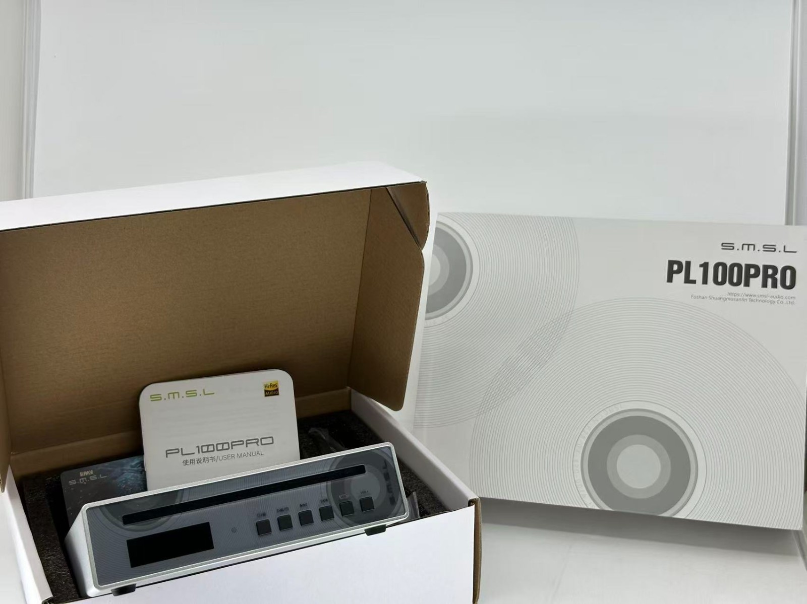 SMSL PL100PRO Audio CD Player 2xCS43131 Chip support Optical Coaxial Output