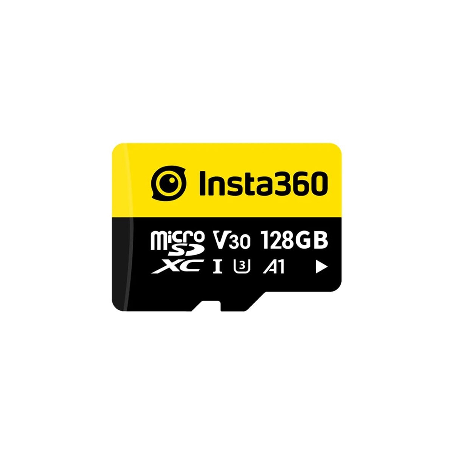 Insta360 128GB microSDXC Memory Card, V30, A1, UHS-I, 90 MB/s Read/Write Speed