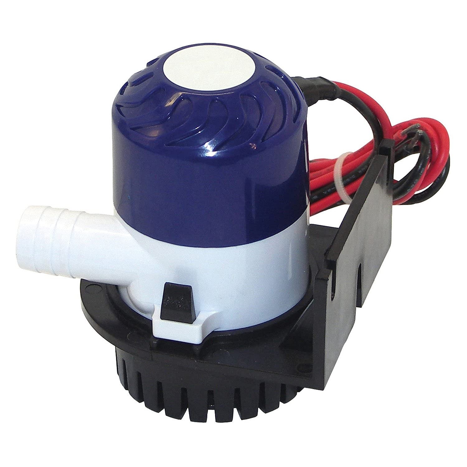 Shoreline Marine Fully Submersible Bilge Pump, 600GPH with ¾’ 600 GPH 3/4", 0