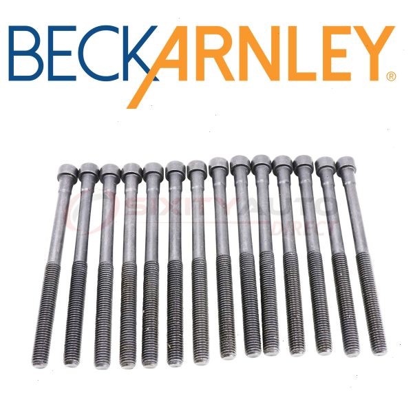 Beck Arnley Engine Cylinder Head Bolt Set for 1994-1997 Mercedes-Benz SL320 zw
