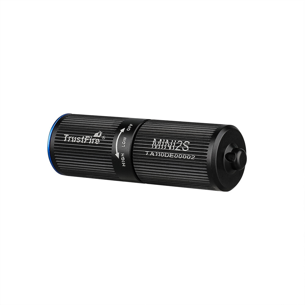 TrustFire Mini2s Keyring Mini Rechargeable LED Flashlight Torch Waterproof US