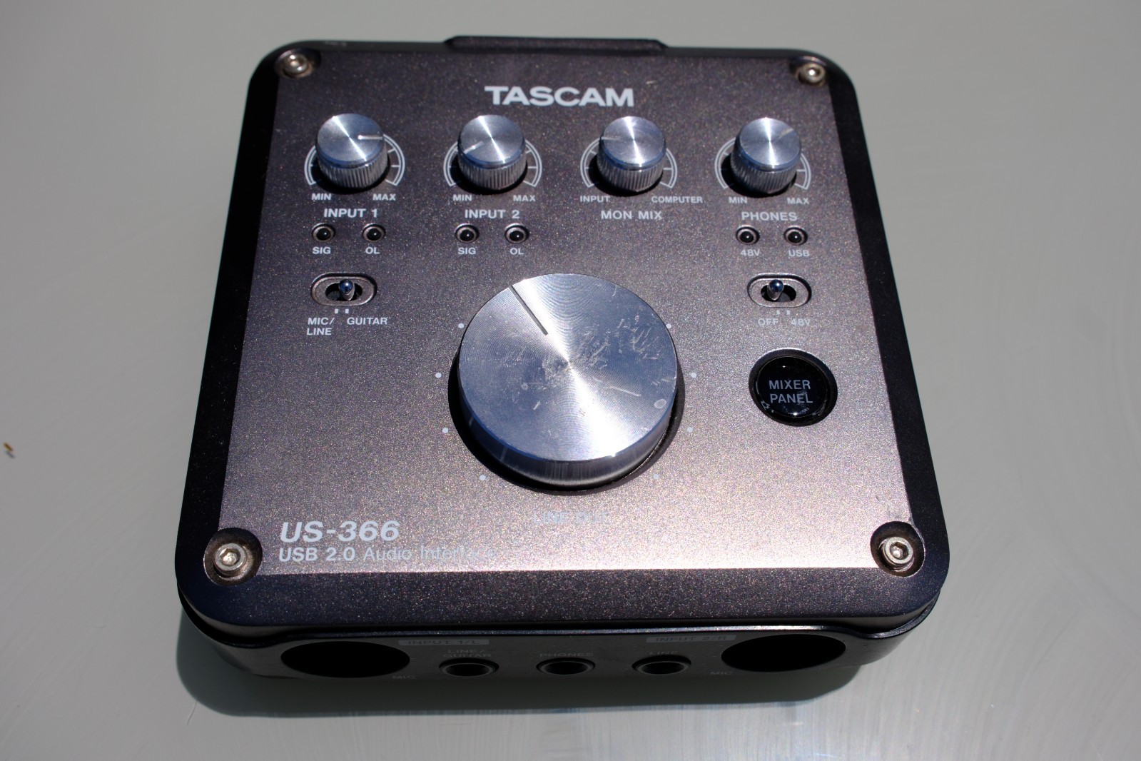 TASCAM US-366 USB 2.0 Audio Interface No Cords