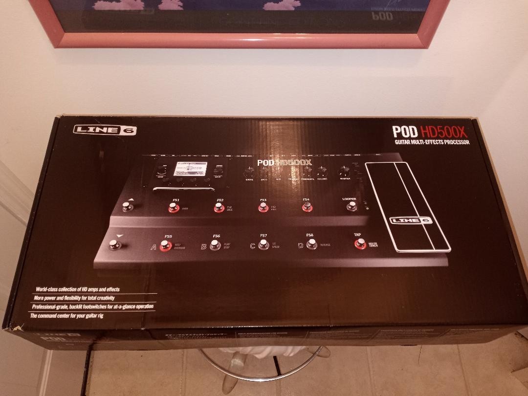 LINE 6 HD500X Guitar Multi Effects NEW IN SEALED BOX USA Seller HD 500X 500