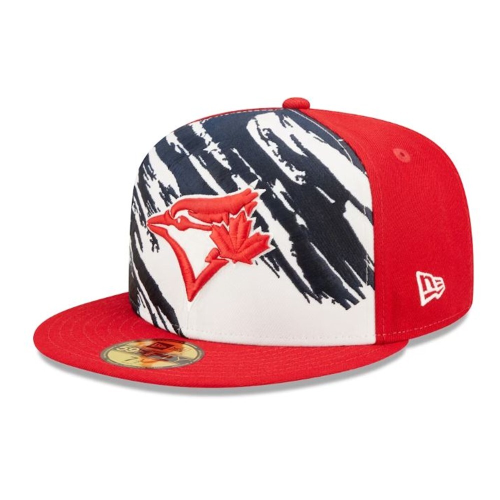 Toronto Blue Jays New Era 5950 MLB 2022 July 4th On Field Fitted Hat-Pick Size!
