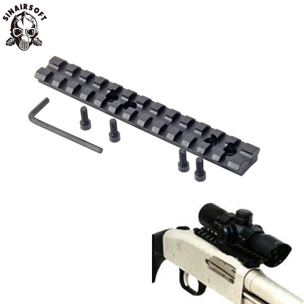 13 Slots 5.5" Picatinny Weaver 20 mm Rail Base adapter Mount For Rifle Hunting