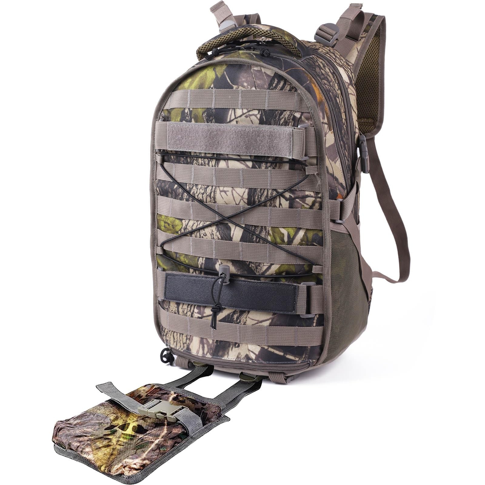 Hunting Backpack with Bow Holder Hunting Daypack with Waterproof Rain Cover f...