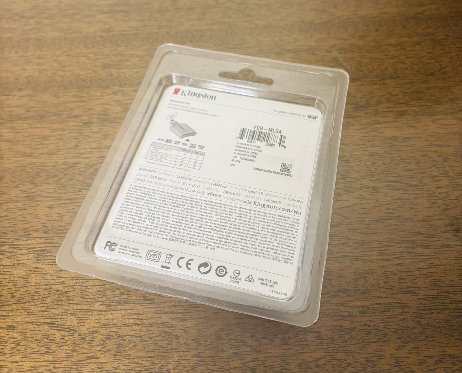 Kingston MobileLite G4 USB 3.0 Card Reader