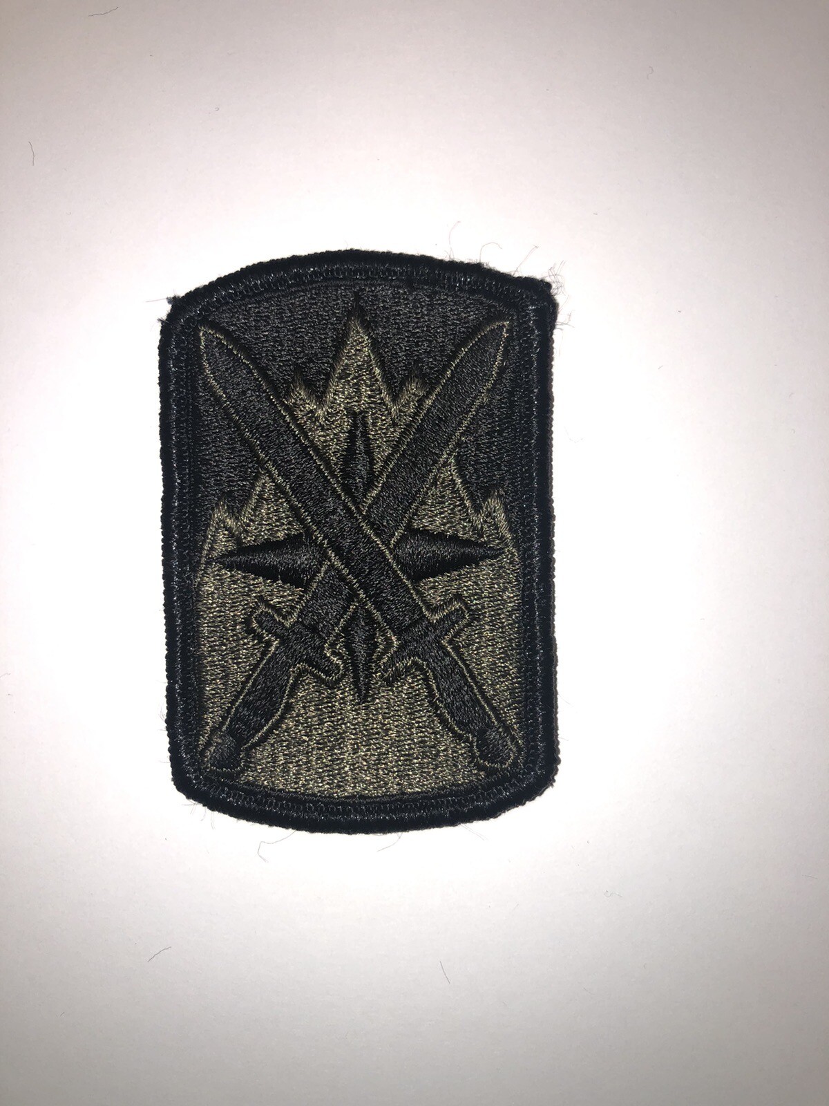 10th Sustainment / Support Brigade U.S. Army Subdued Patch