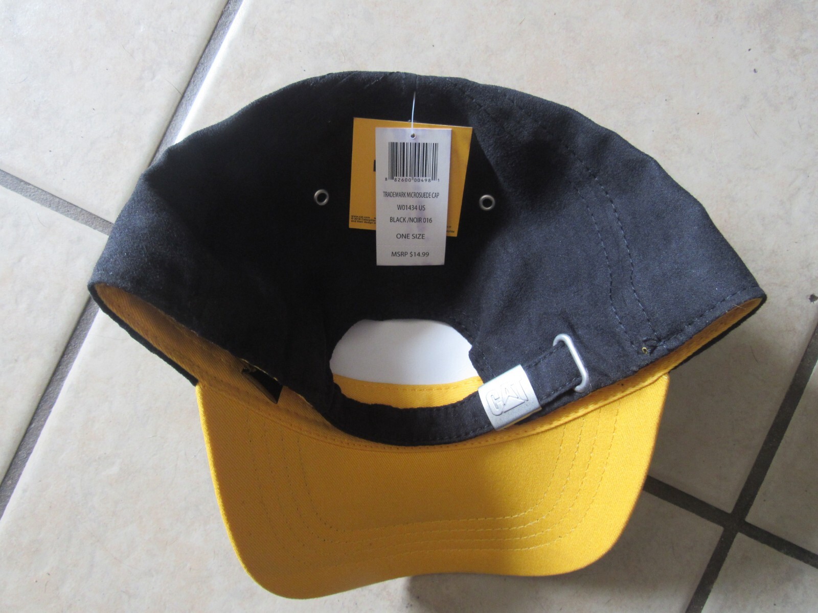 Licensed CAT Caterpillar Construction Equipment Cap Hat - Black-One Size (G 3)