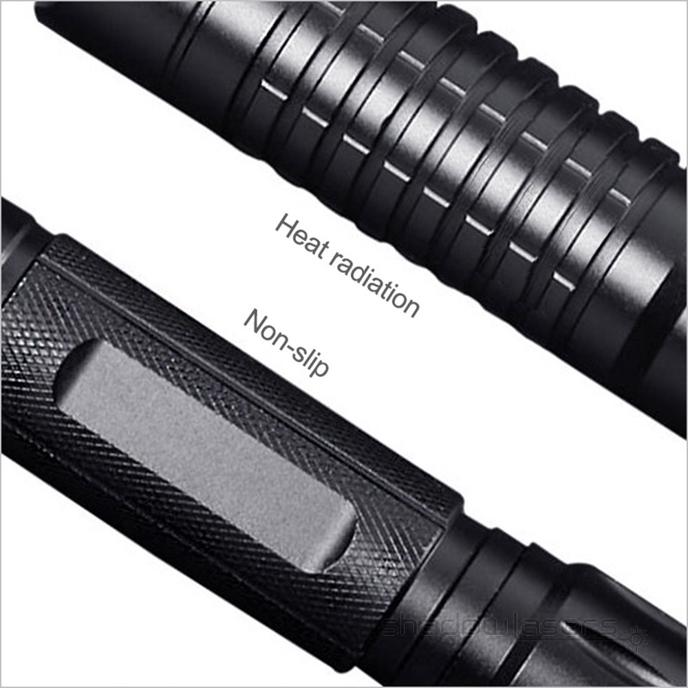 THCQ6 Adjustable Focus 488nm Flashlight Visible Beam +Charger+Box