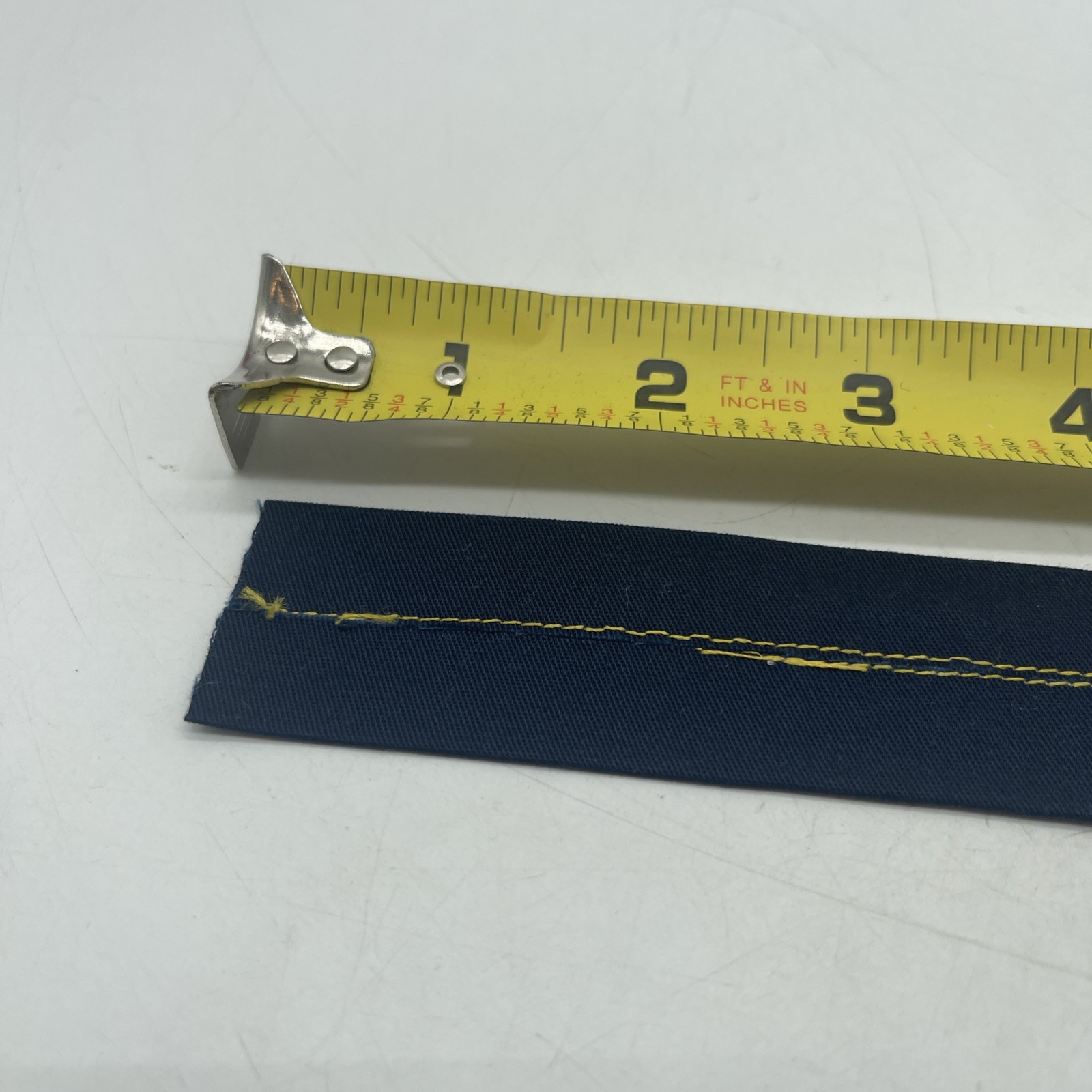 U.S. Military Navy Naval Cuff Patch “U.S. NAVY” Cuff Collar Tab Label Yellow