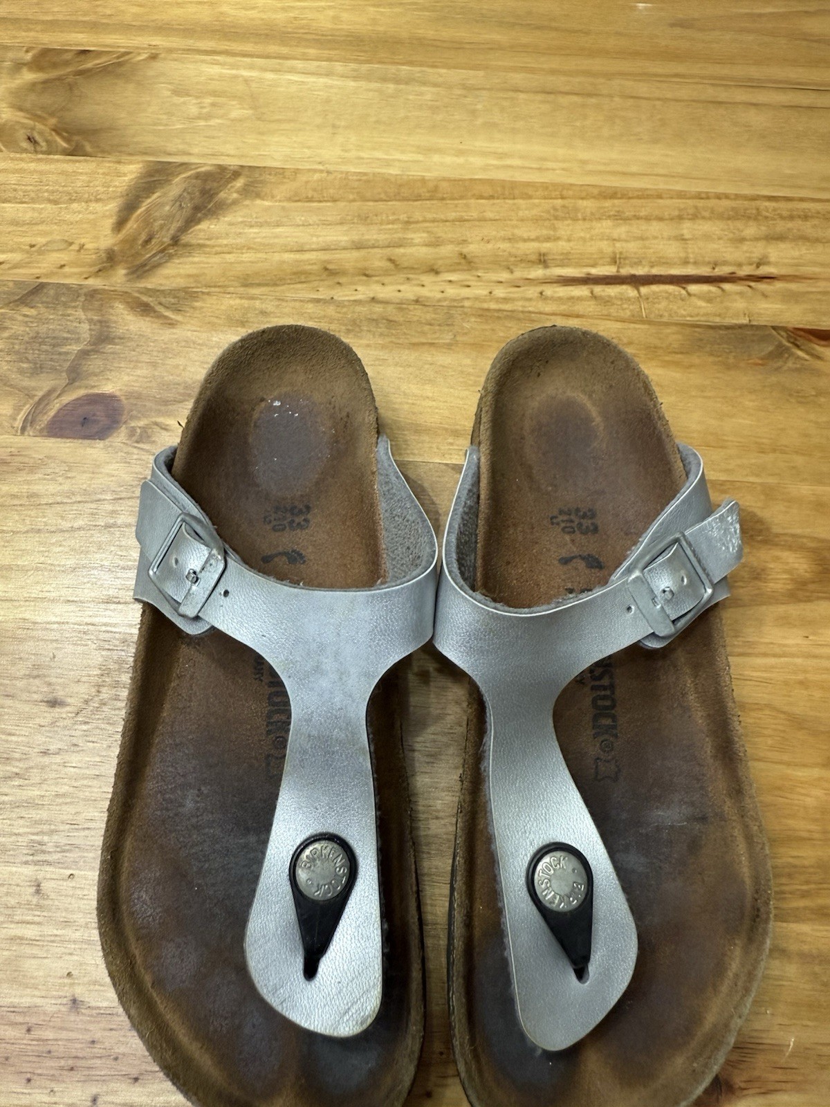 Birkenstock Sandals Thong Flip Flops Kids 33 2