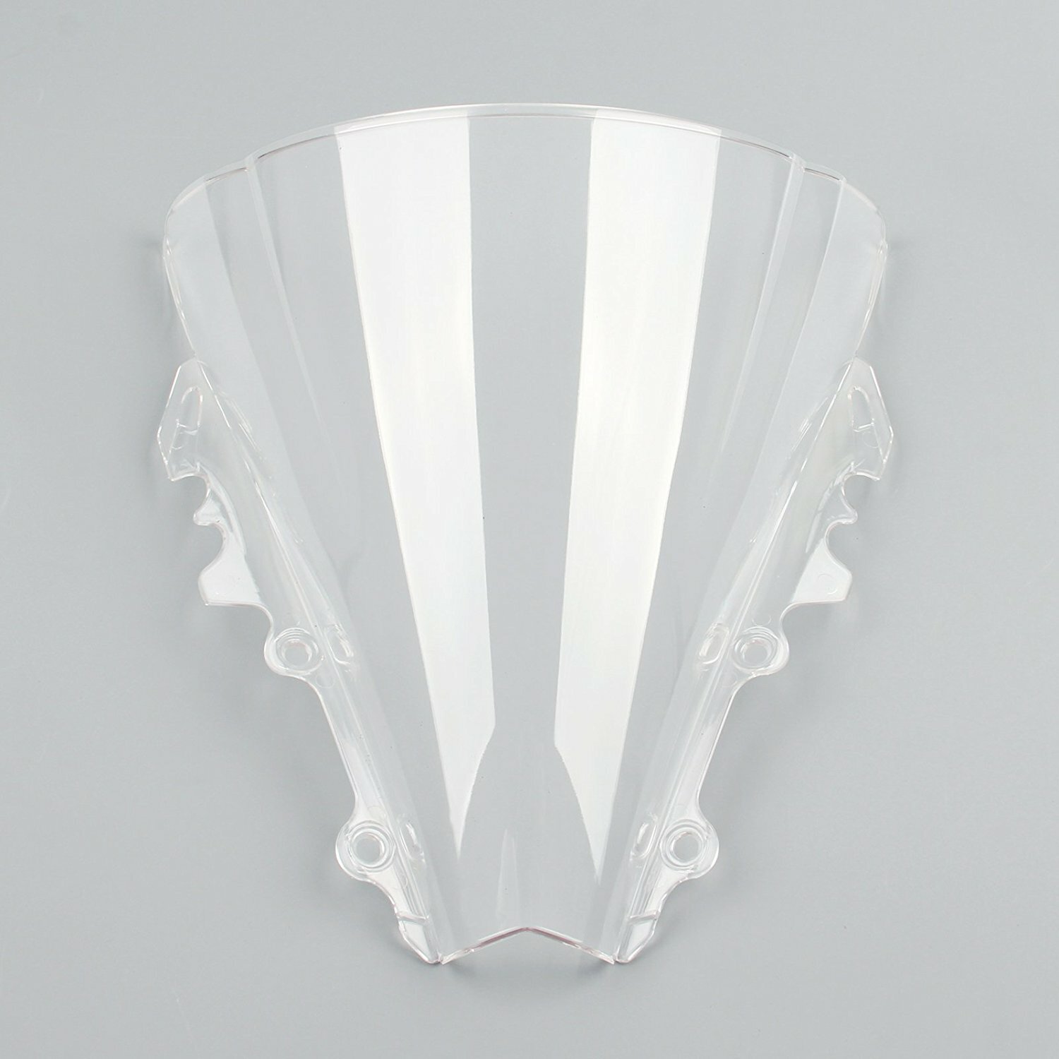 Clear Double Bubble Windscreen Windshield Shield ABS For Yamaha YZF R6 2006-2007