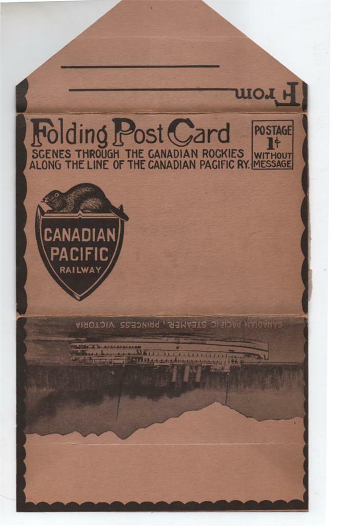 1920s souvenir folder Along the Canadian Pacific Railway