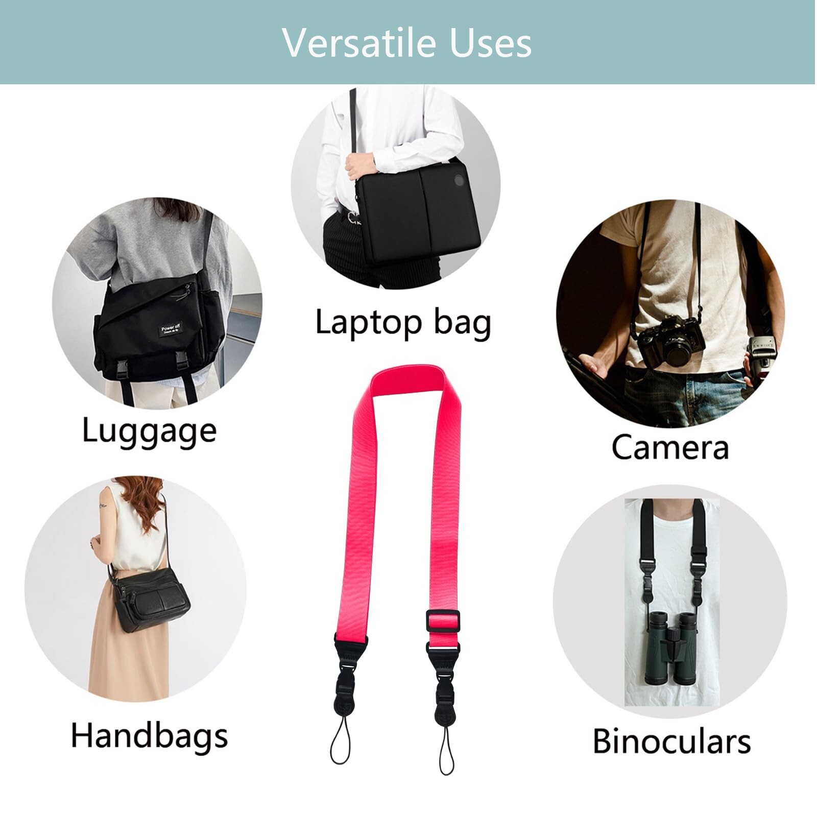 Adjustable Shoulder Strap:Comfortable iPad Strap Nylon Neck Lanyard for iPad/...