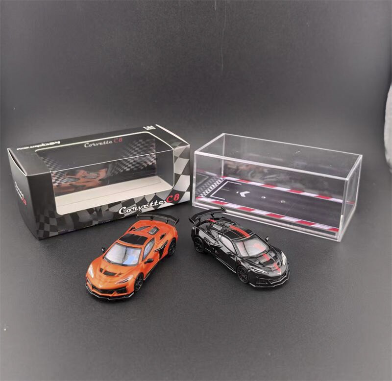 (Pre-order)Fine Works64 1:64 Corvette C8 ZR1 Diecast Model Car