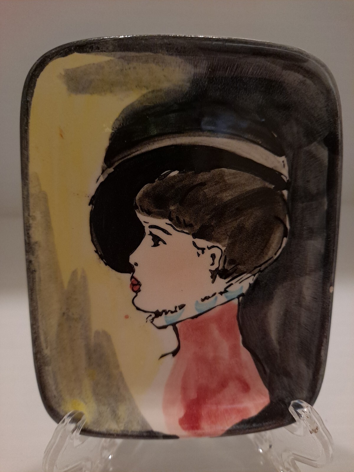 Trinket Dish hand painted in Japan