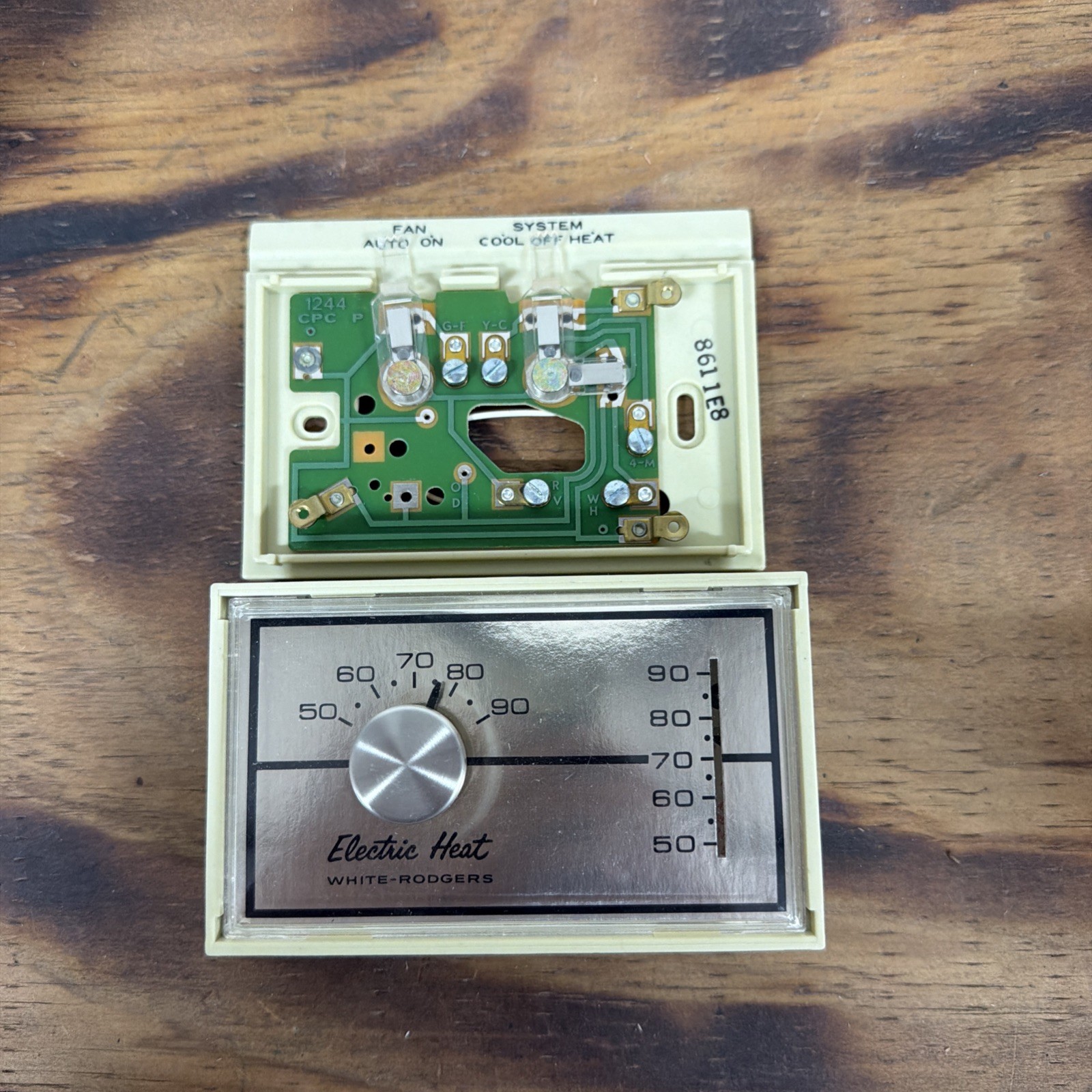 White Rodgers Gas Oil Or Electric HVAC Heating & Cooling Thermostat 1F56-306