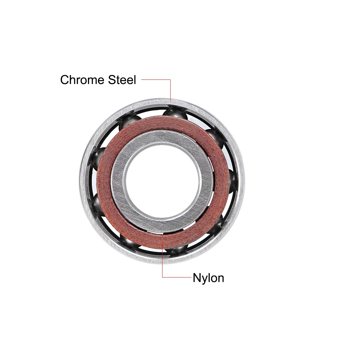 7001AC Angular Contact Ball Bearing Single Row 12x28x8mm 5Pcs