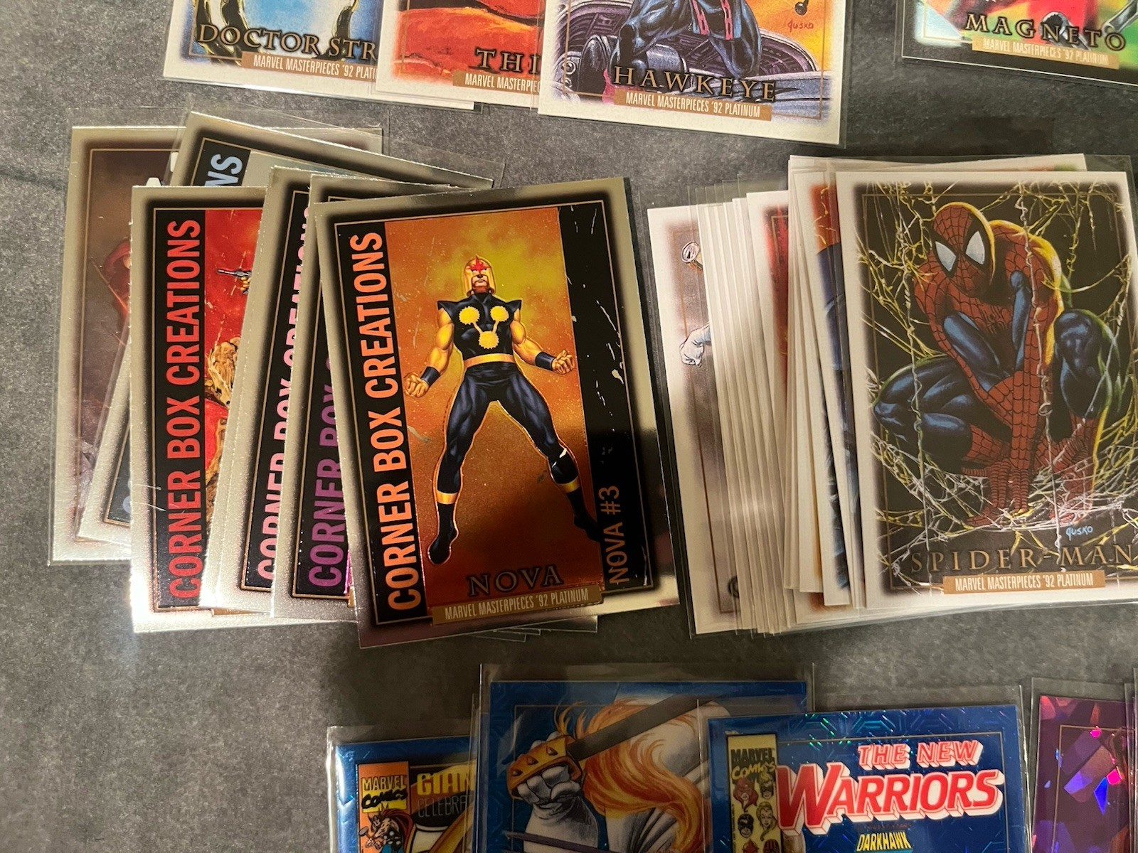 2024 UD Marvel Masterpieces '92 Platinum *YOU PICK* Base, Parallels & Inserts