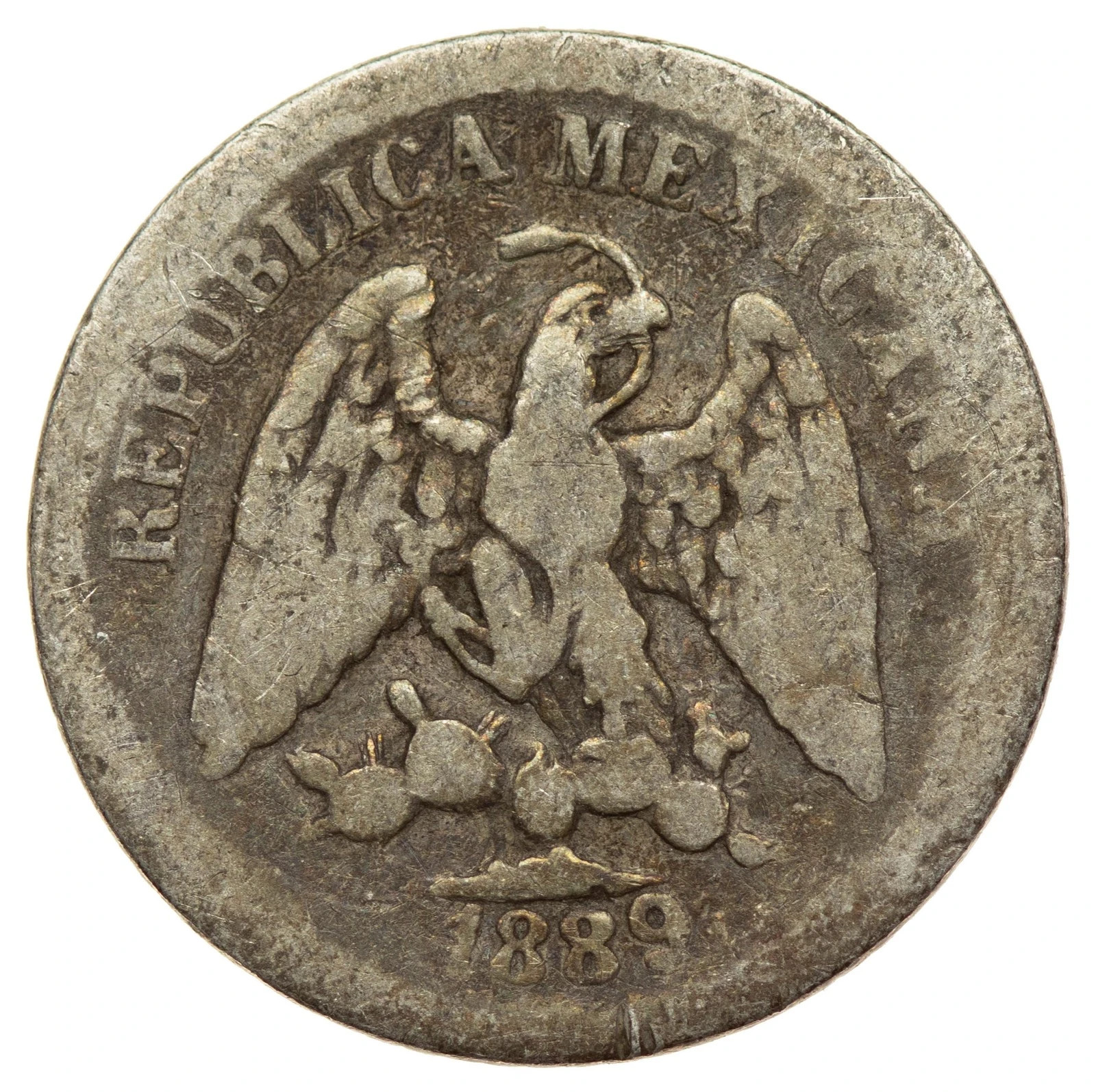 Mexico - 5 Centavos 1889 - Silver