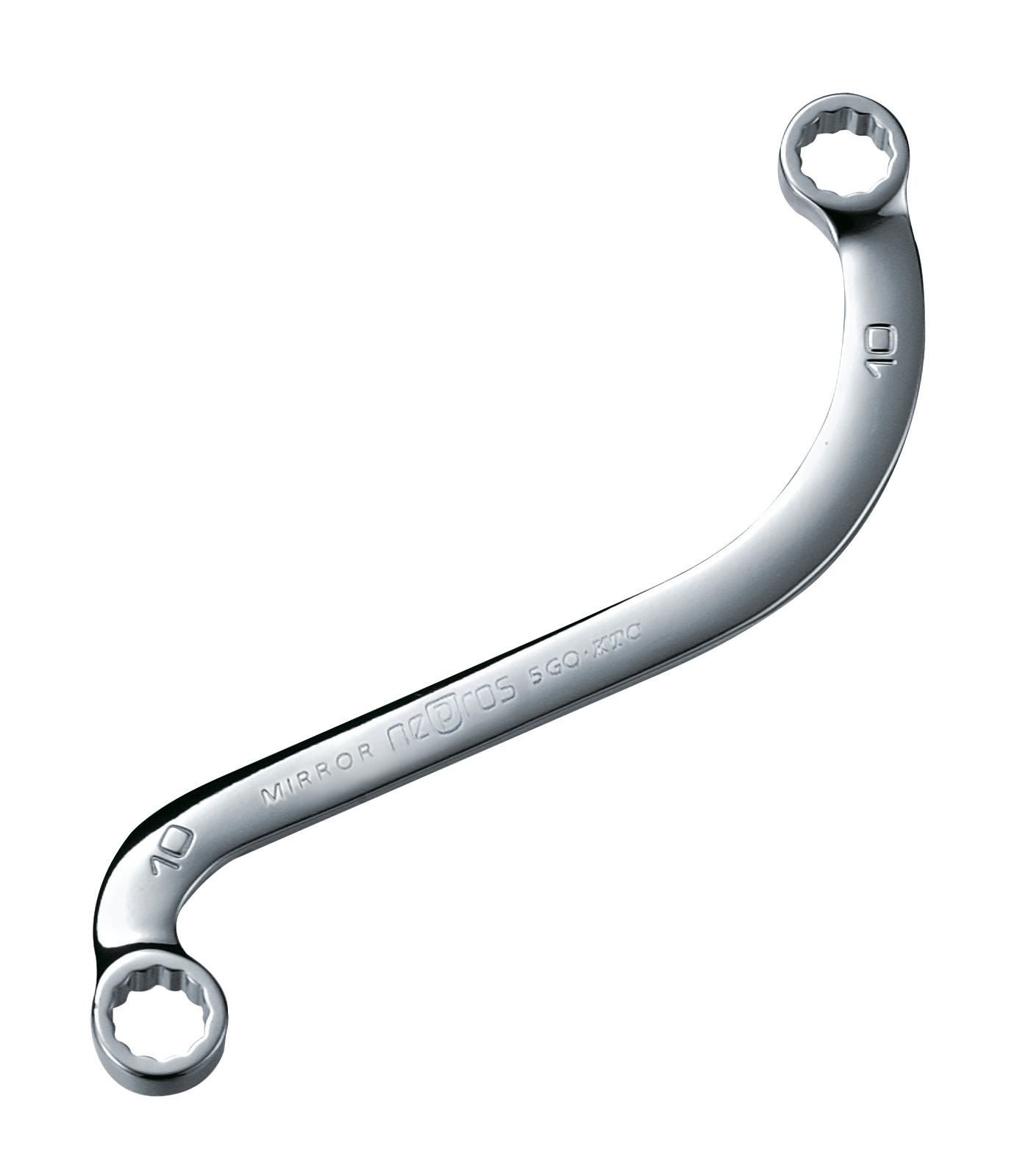Nepros NM12-10, Metric S-Shaped Box-End Wrench (12pt.), 10 mm